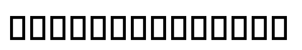 Hospital Icons font preview